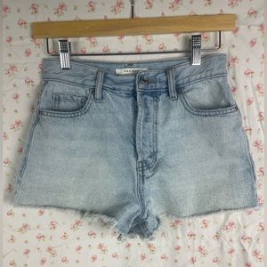 PacSun Vintage High Rise jean shorts